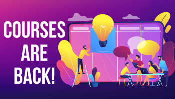 In-person courses are back!