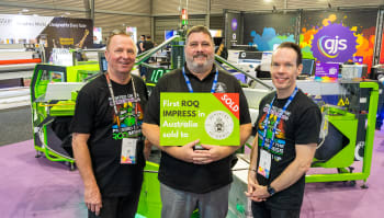 The Ministry of Shirts secures Australia's First ROQ IMPRESS DTF heat transfer press from GJS