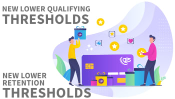 Qualify and retain GJS Points easier from today