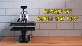 Choosing the correct heat press