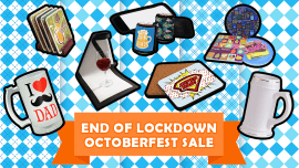 Celebrate with our End of Lockdown Octoberfest sale!
