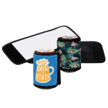 Stubby Cooler/Holder - Deluxe Neoprene Wrap w/Trim & Velcro