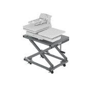 Universal Heat Press with Wheels Adjustable Height