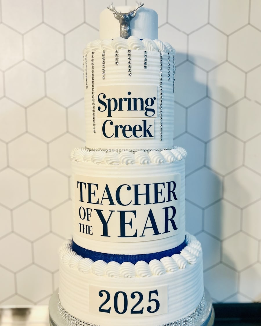 Detailed custom cake by Frosted Bakery