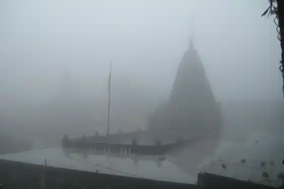Bhimashankar temple in the forested Sahyadri hills