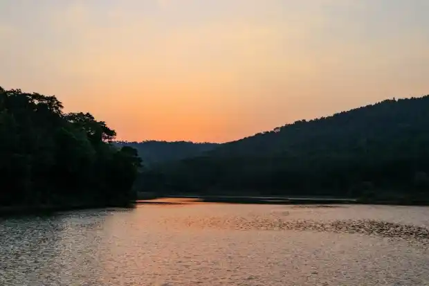 Hirekolale Lake in Chikmagalur, Karnataka
