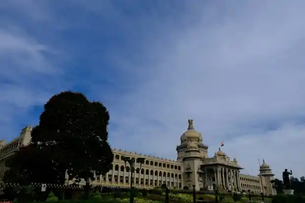 Vidhana Soudha in Bangalore, Karnataka