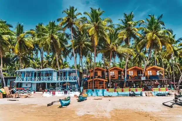 Palolem Beach in Goa, Goa