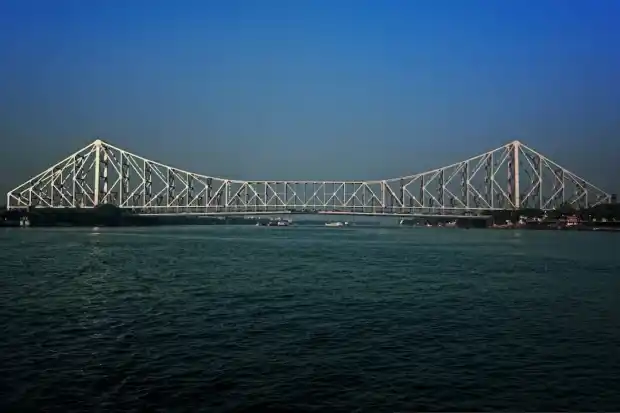 Howrah Bridge in Kolkata, West Bengal