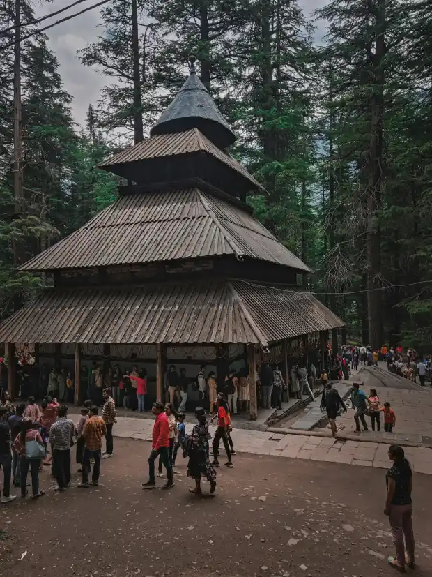Hadimba Devi Temple in Manali, Himachal Pradesh