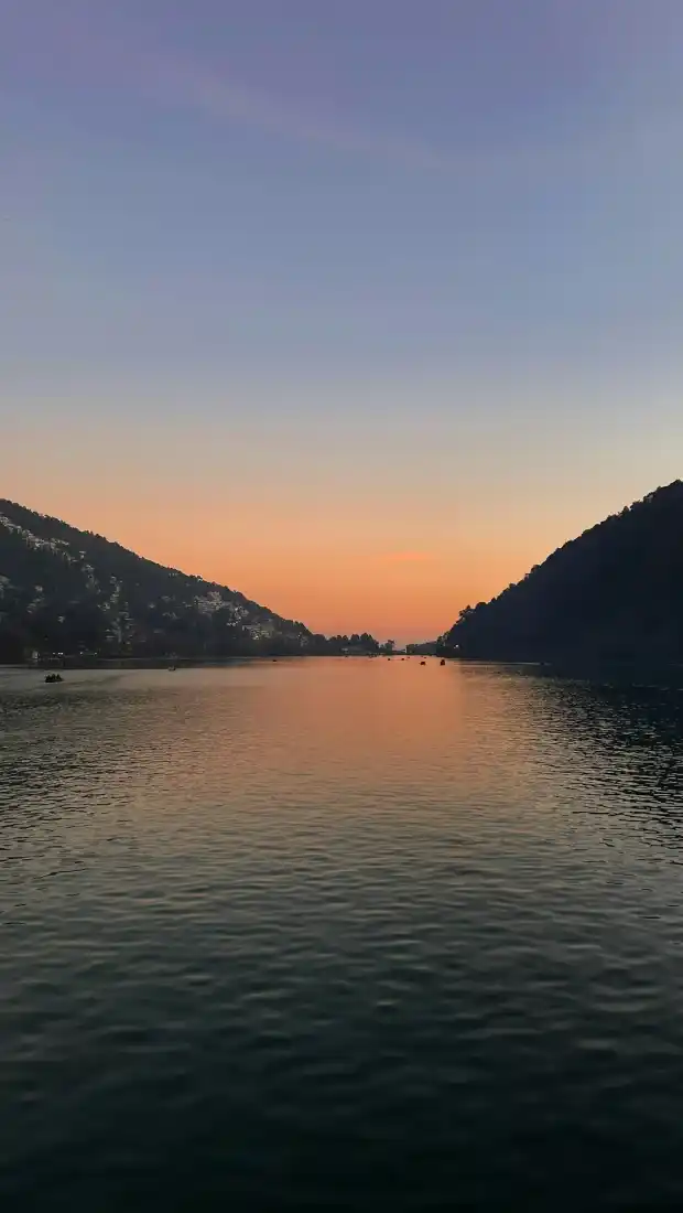 Naini Lake in Nainital, Uttarakhand