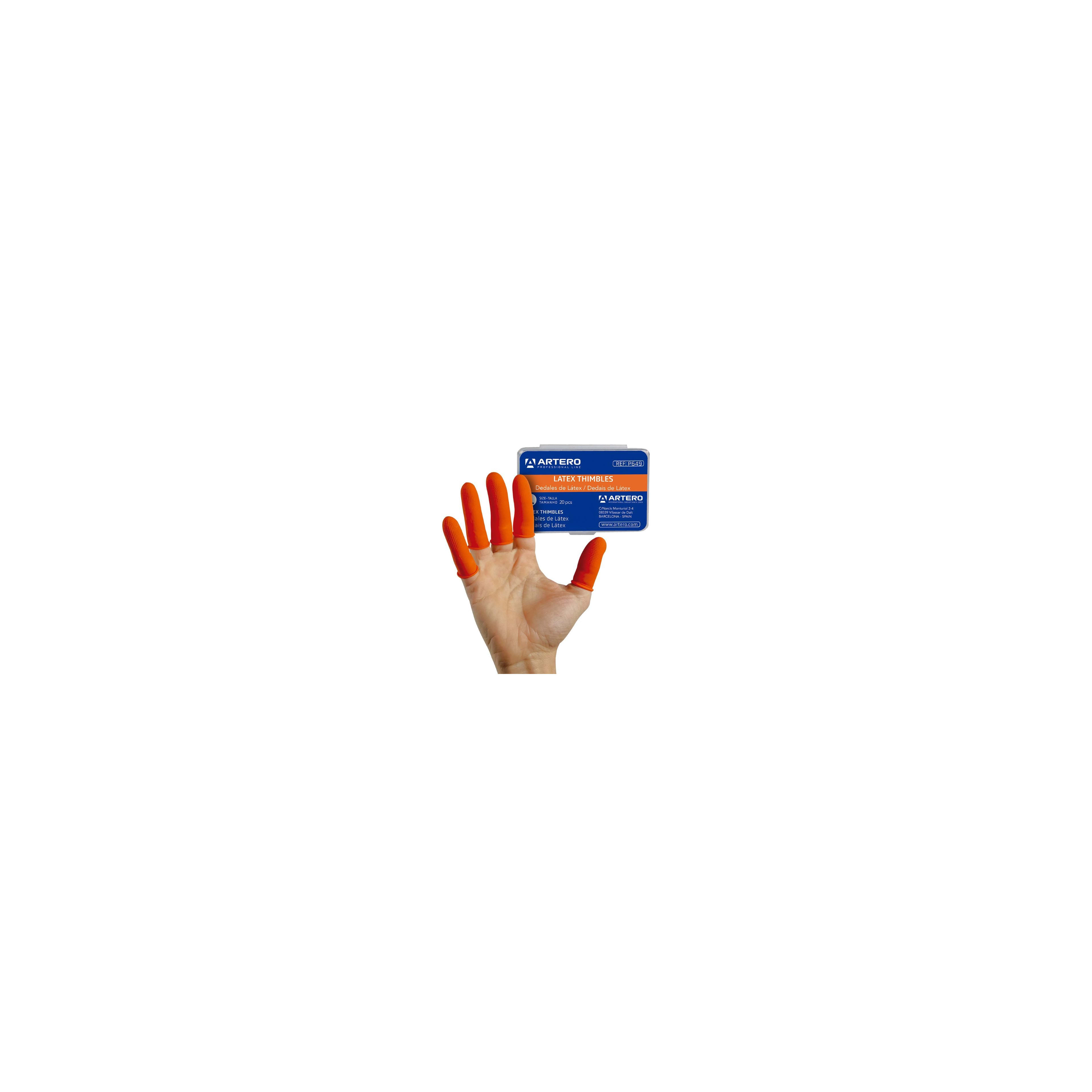 Latex Thimbles Large - 20uds