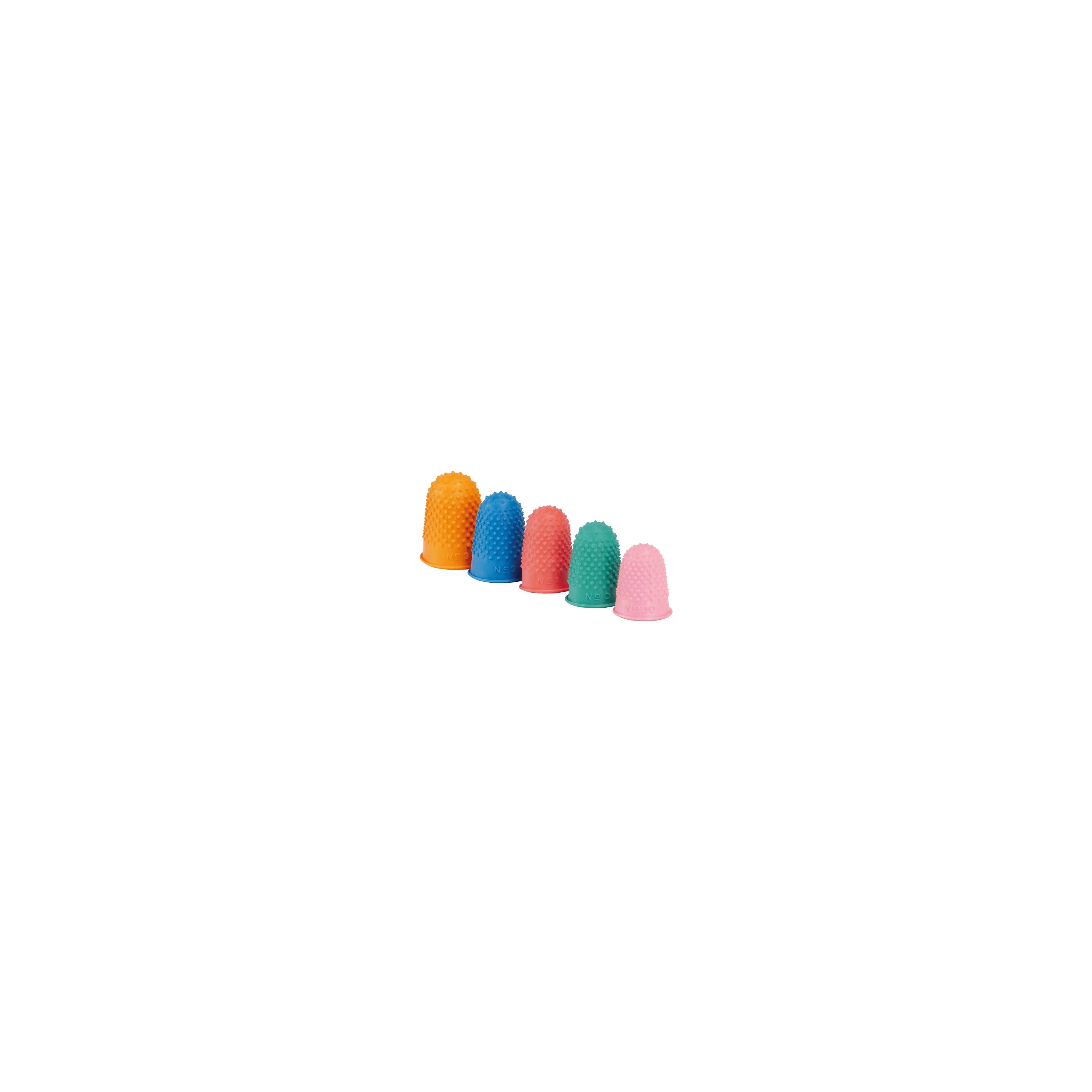 Rubber Thimbles Red - 5uds
