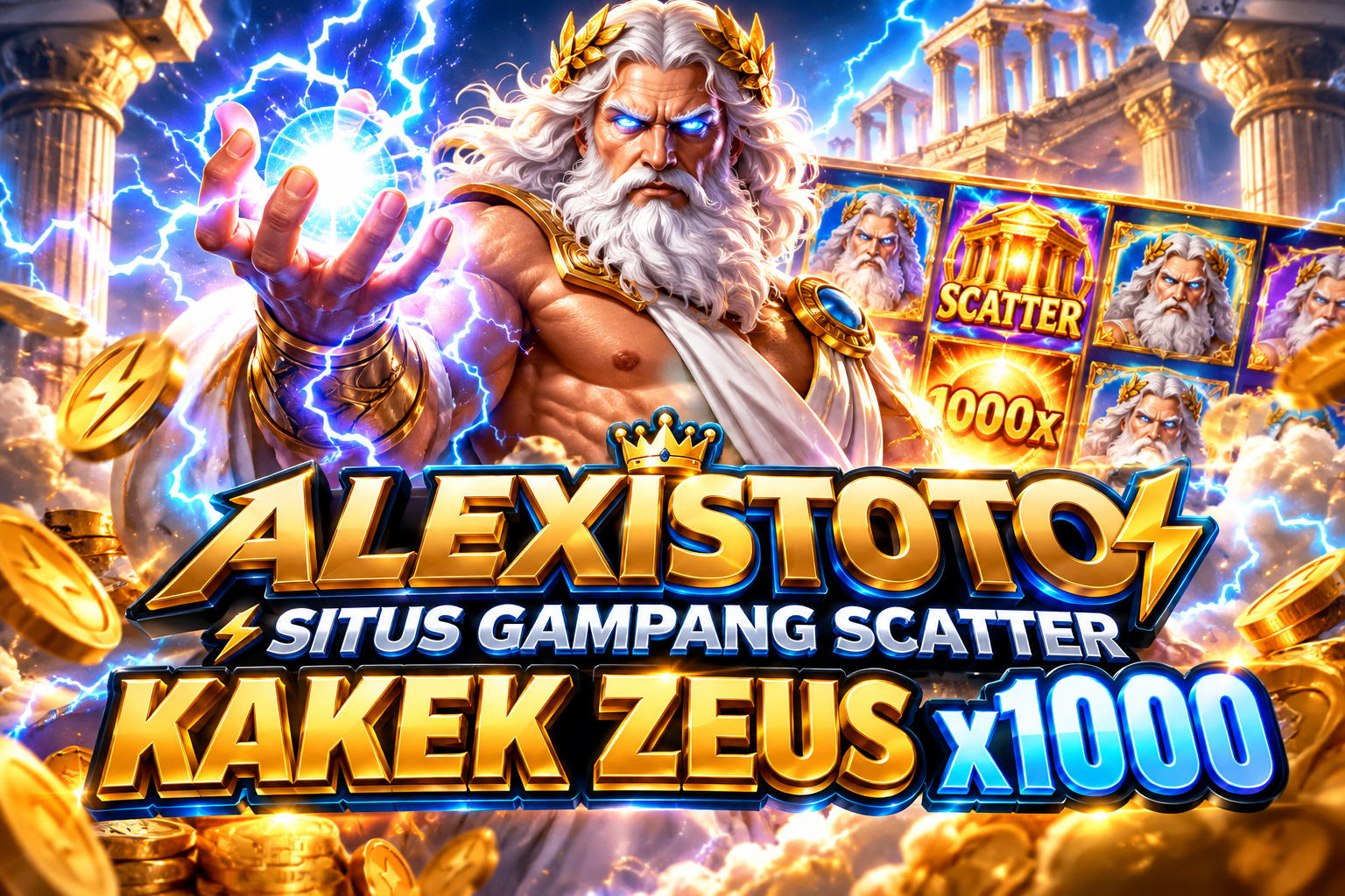 ALEXISTOTO — ALEXISTOTO, inspirasi permainan Kakek Zeus x1000