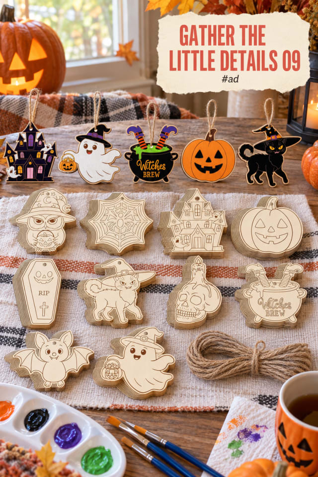 Halloween Paper Cutouts for Crafts for Easy Seasonal Decorating pin