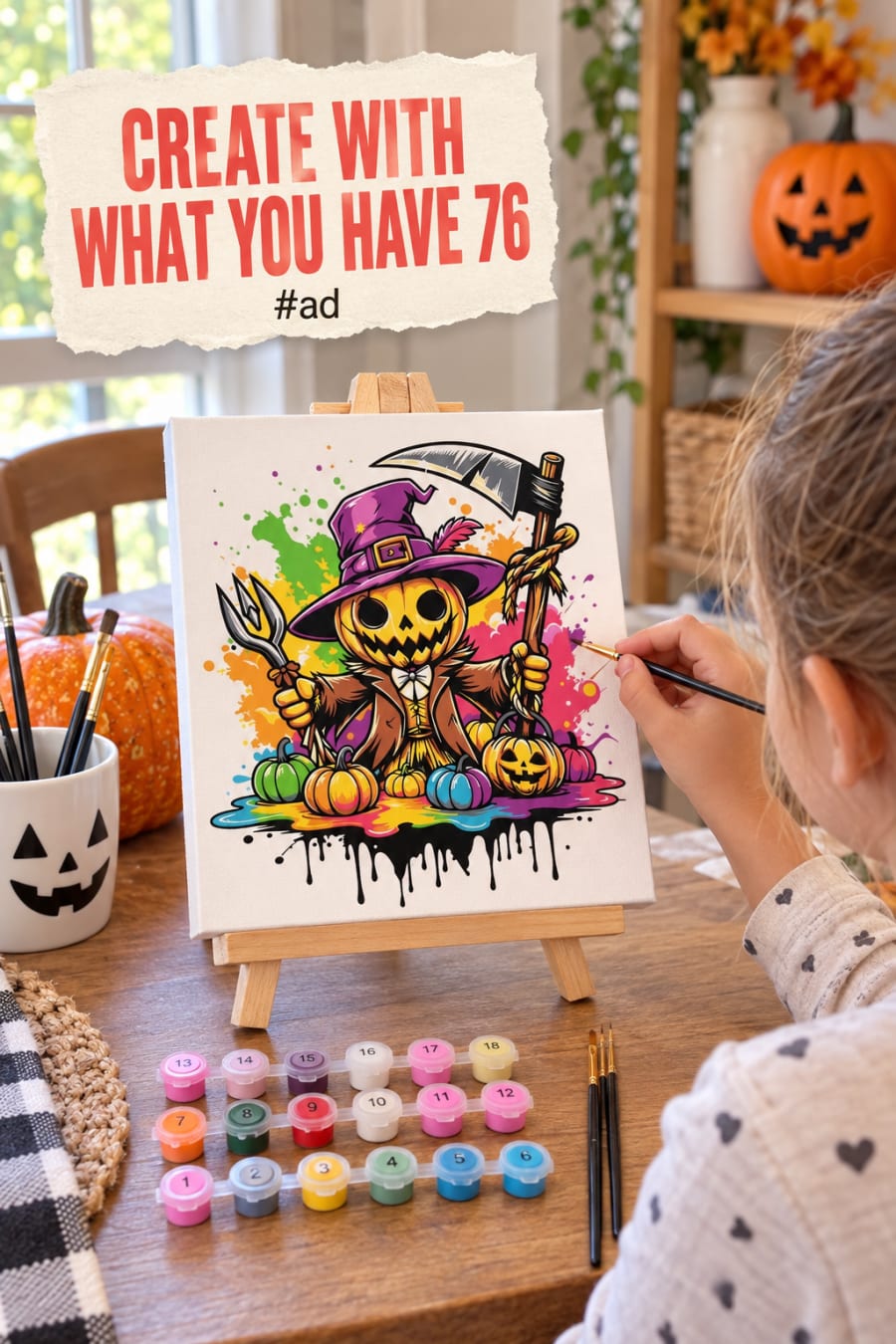 Paint by Number Kit for Kids for Kids Craft Gifts pin