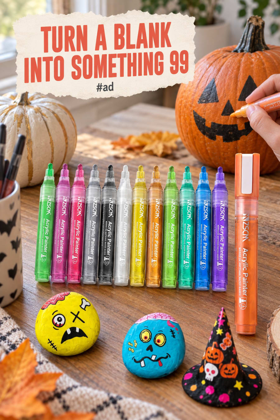 Acrylic Paint Pens for Crafts for Drawing and Painting pin