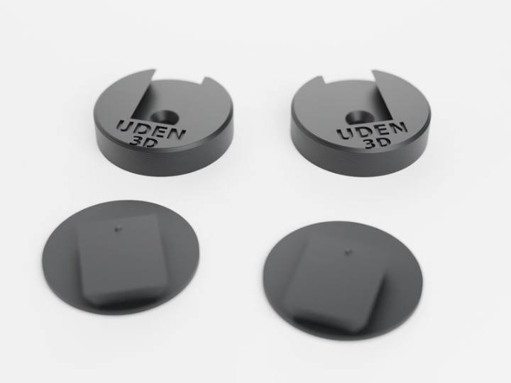 Soportes de Matrícula de Quita y Pon – UDEN 3D