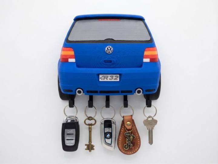 Portallaves Volkswagen Golf IV R32 – Coches 3D