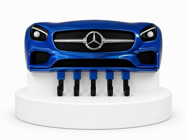 Portallaves Frontal Mercedes SLK – Coches 3D