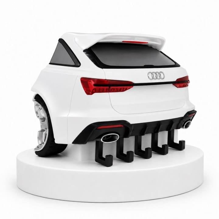 Portallaves de Pared Audi RS6 Avant – Coches 3D