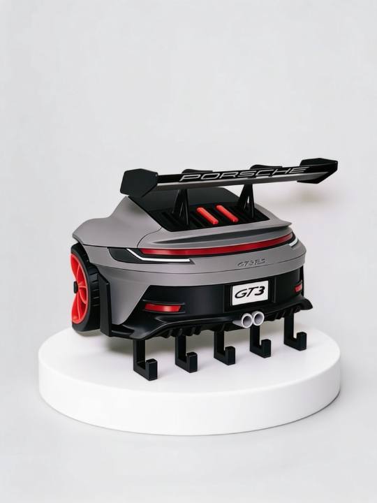 Portallaves Porsche 911 GT3 RS con Difusor – Coches 3D
