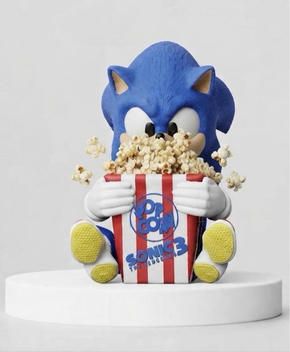 Palomitero Sonic 3 3D