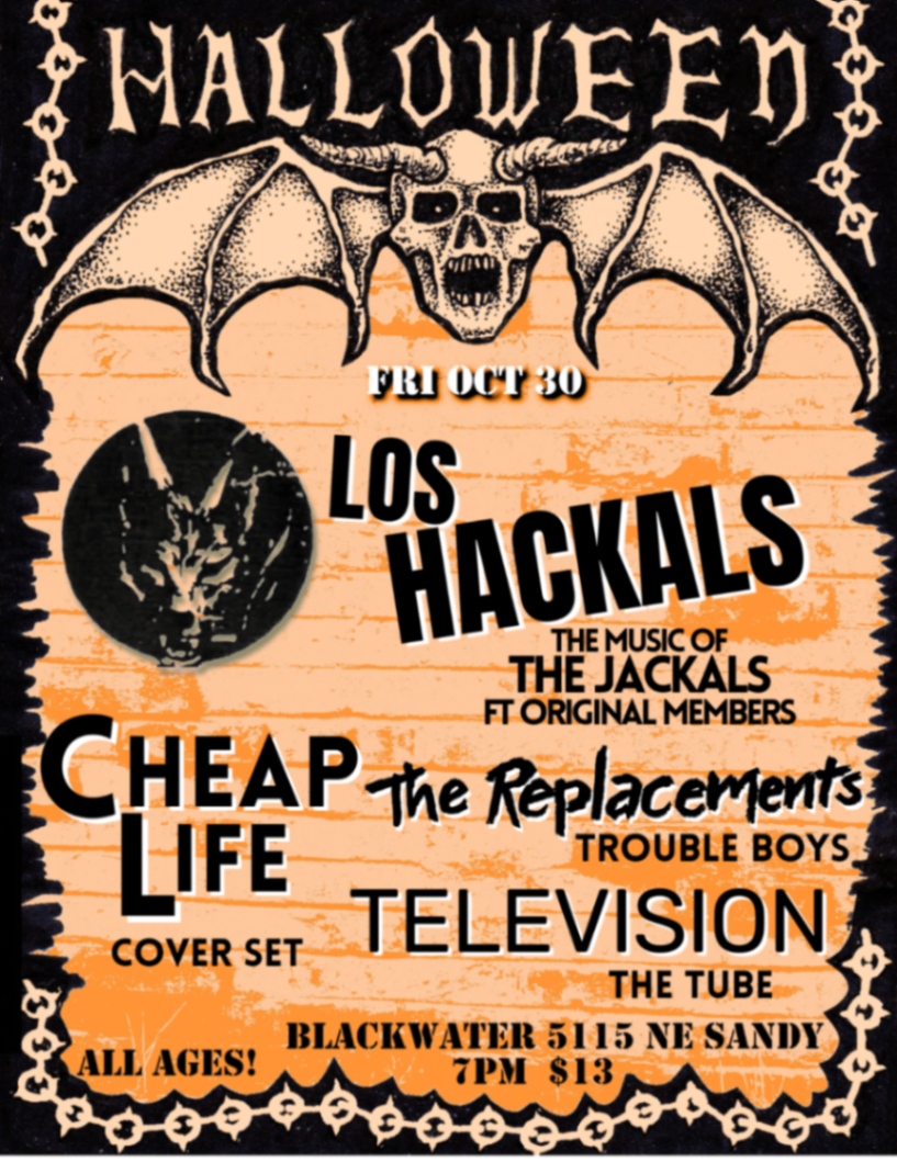 Flyer for show on Sat, Oct 31 · 2:00 AM