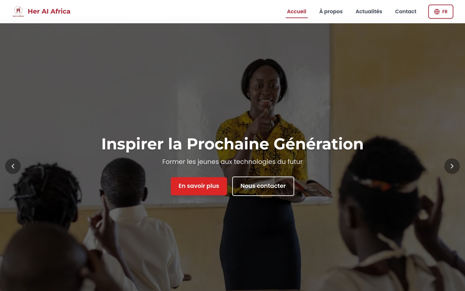Her AI Africa — Plateforme d'une association pour les femmes africaines dans l'IA