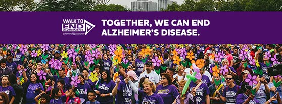 Join us in the Alzheimer's Walk 2018!