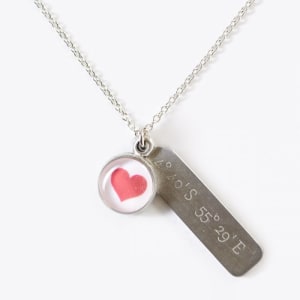 Jewelry from CHART metalworks is fantastic for last minute Valentine's Day gifts!