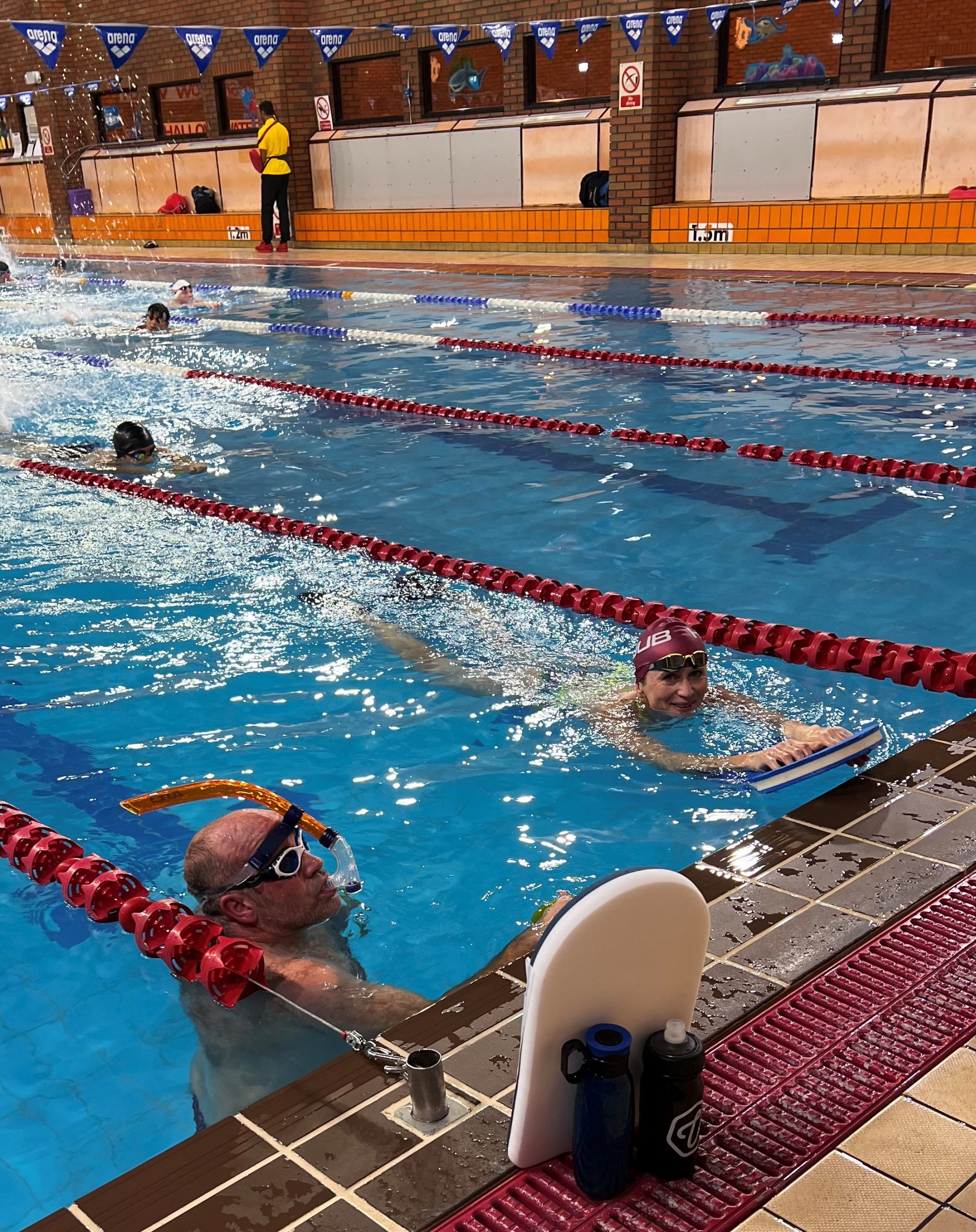 Early Birds Swimming