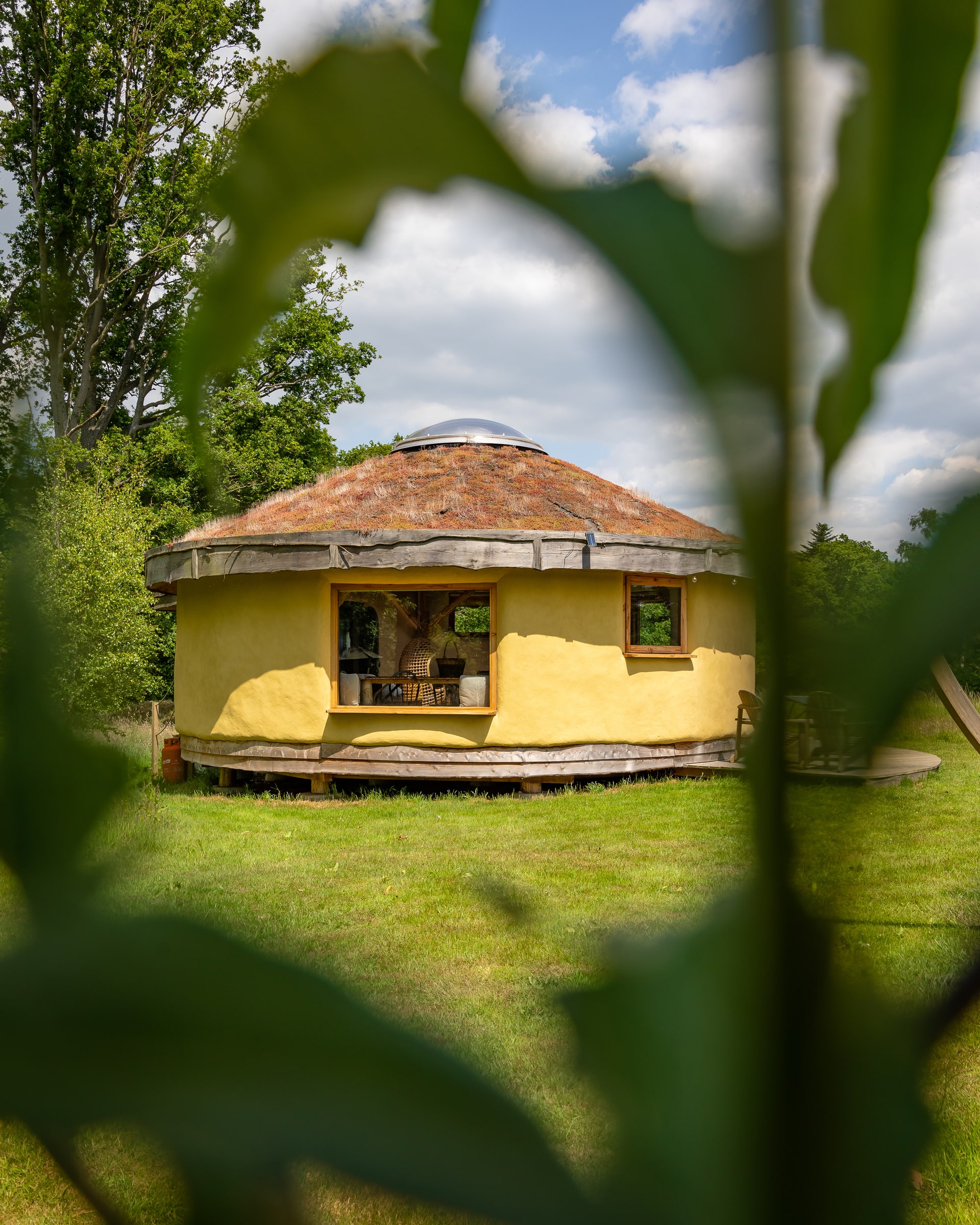Willow Round House Exterior at Round the Woods