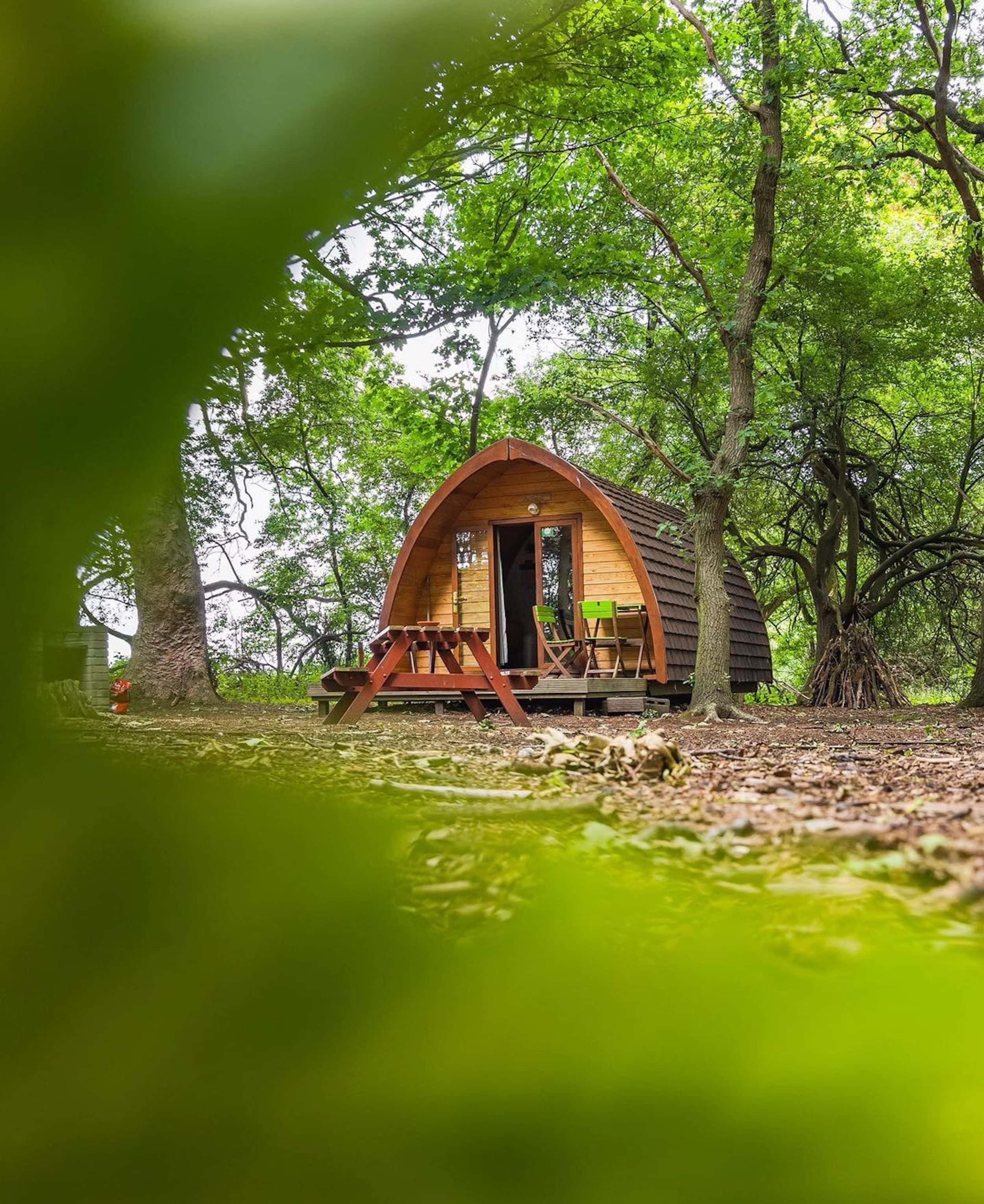 MegaPod at West Stow Pods 