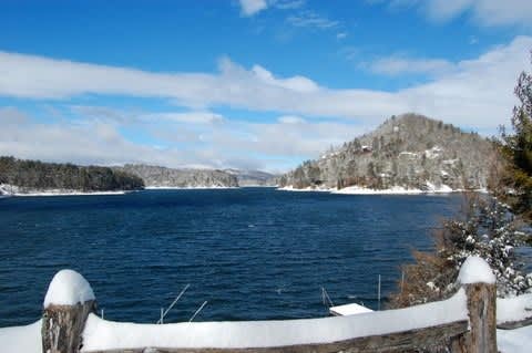 Pool of Silver Run Falls Cashiers NC