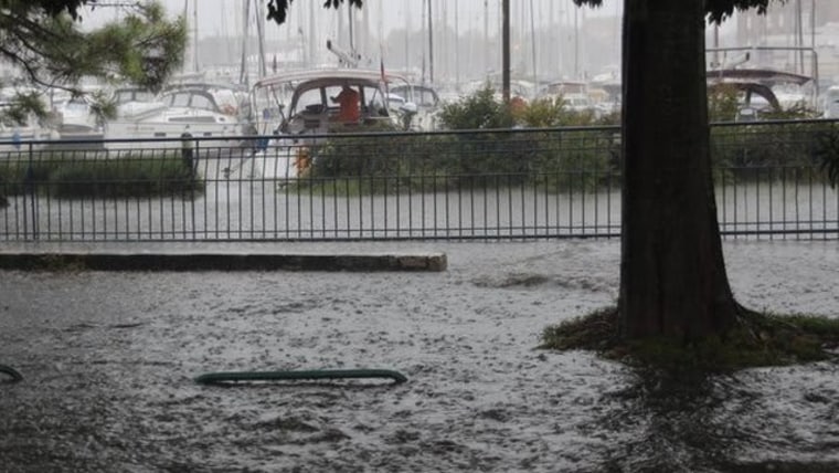 Unwetter auch in Zadar