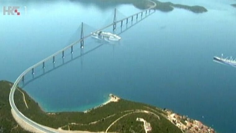 Weitere Diskussionen zum Bau der Pelješac-Brücke