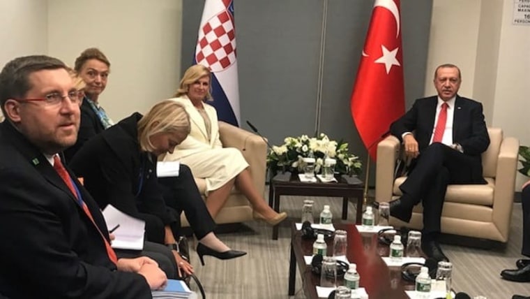 Grabar Kitarovic Und Erdogan Diskutieren Uber Zukunft Bosnien Herzegowinas