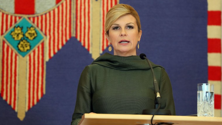 President Kolinda Grabar Kitarovic Departs For Five Day Visit To Canada