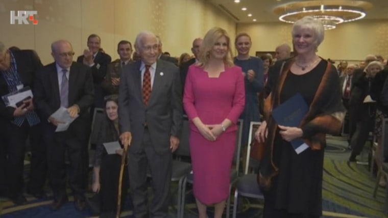 President Kolinda Grabar Kitarovic Receives Fulbright Lifetime Achievement Award