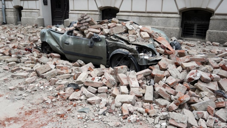 Terremotos en Zagreb: varios heridos y muchos daños materiales