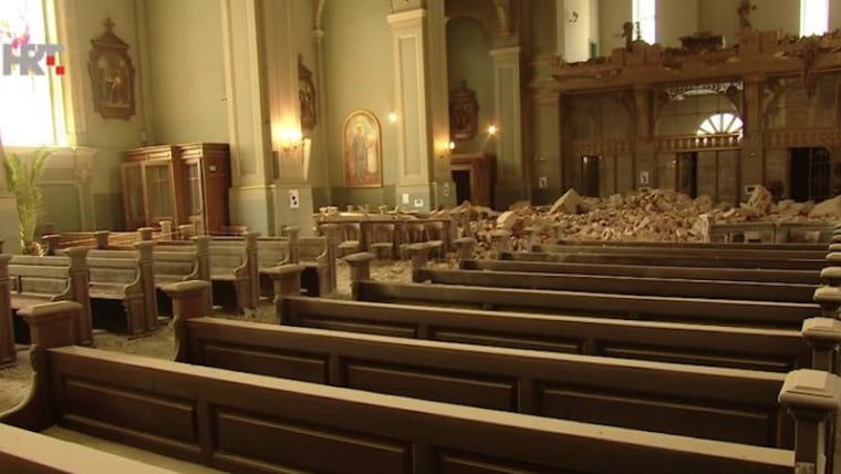 Fixing Earthquake Damage To Zagreb S Churches Could Take Years