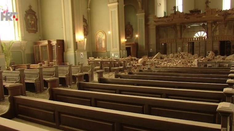 Zagreb Cathedral Earthquake