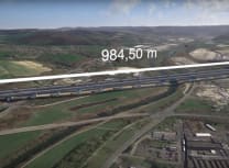 The operation took thousands of hours of planning by a team of 60 experts (Still taken from Hochtief’s video animation)
