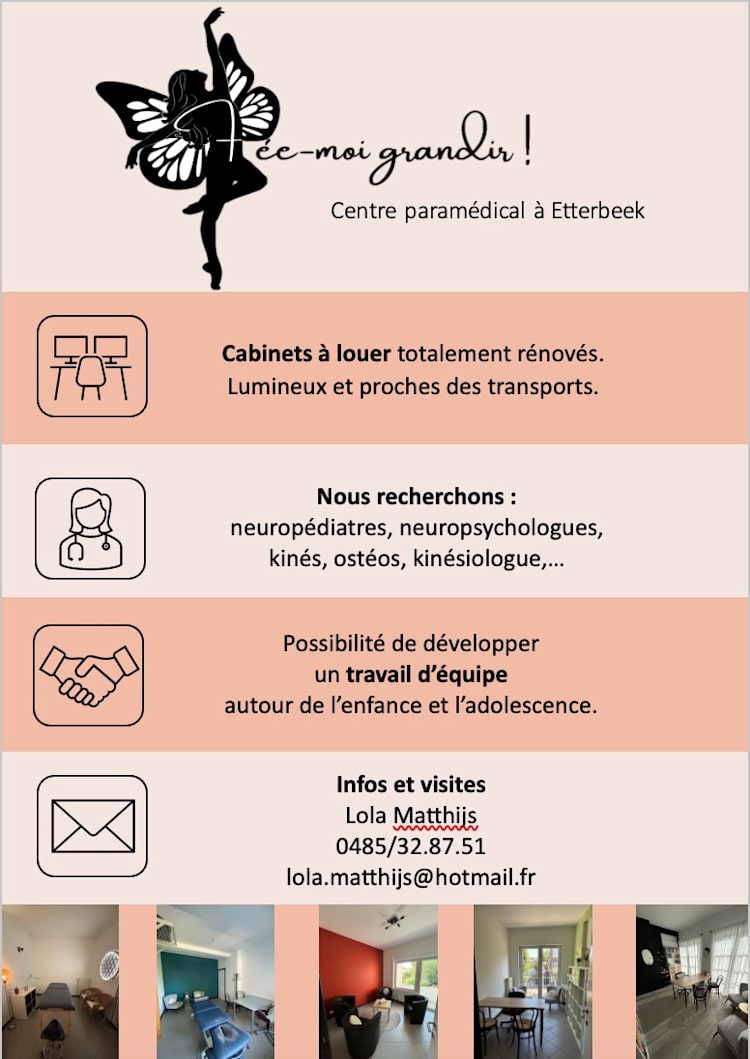 Offre emploi kiné Région de Bruxelles-Capitale