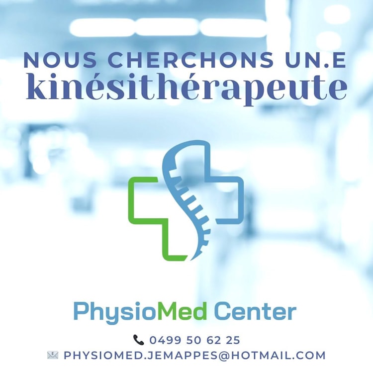 Offre emploi kiné Mons