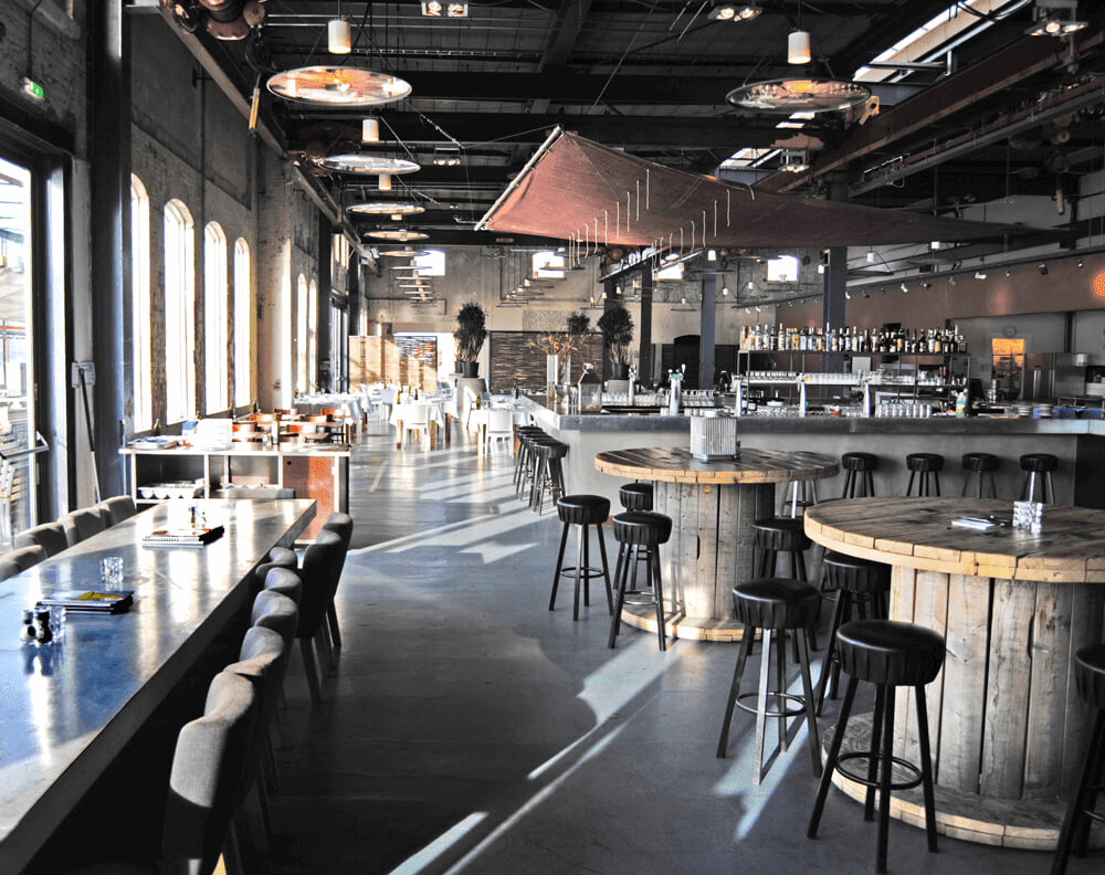 Vintage Industrial Bar and Restaurant Designs