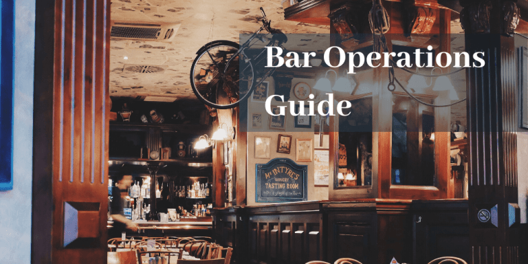 bar operations management