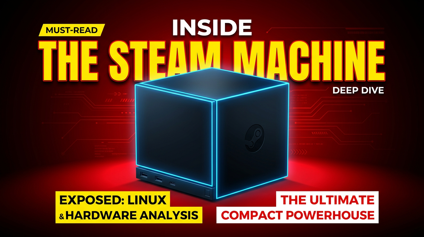 Inside the Steam Machine: Is Valve's $1,049 GabeCube Worth the Price?