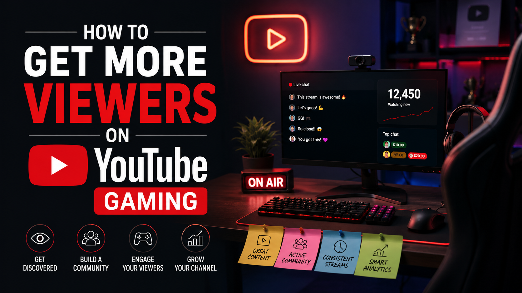 How to Get More Viewers on YouTube Gaming in 2026